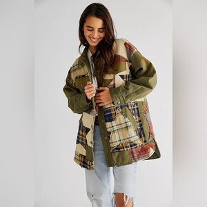 Free People Home Spun Shirt Jacket NEW